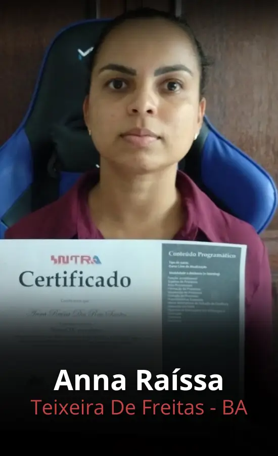 Estudante Anna Raíssa